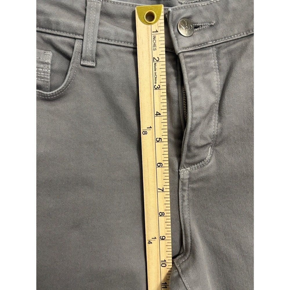 NYDJ Legging AnkleJeans Womens 12 Grey Lift Tuck Stretch Skinny Casual Travel - Picture 6 of 15